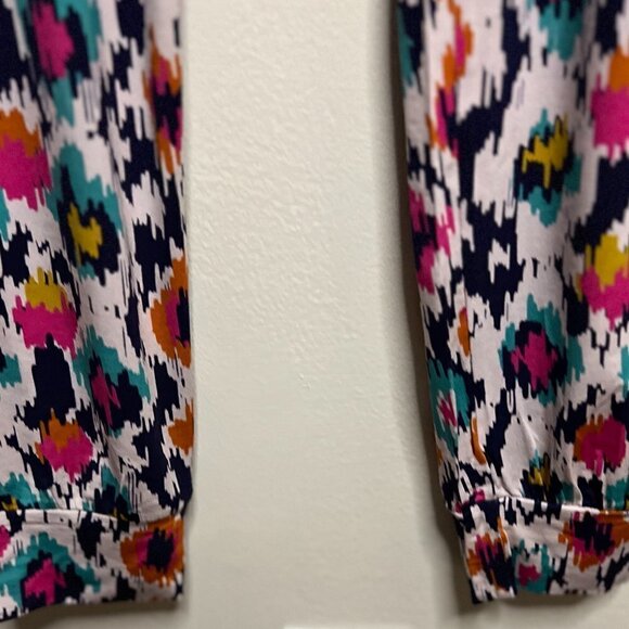 Stripe and Stare Sweatshirt & Lightweight Jogger in Leopard Ikat size M - Picture 5 of 6